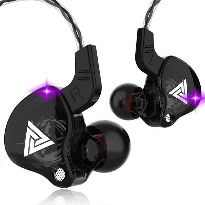 Wired Earphone Mic - 기존 QKZ AK6 구리 드라이버 HiFi