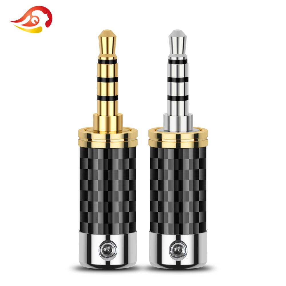 Audiophile Headphone Wired - QYFANG-3.5mm 4 극 밸런스드 스테레오 어댑터,