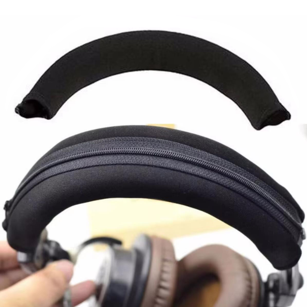 Audio Technica Headphone Ath-M50X - 지퍼 헤드폰 보호대 슬리브 쿠션 패드