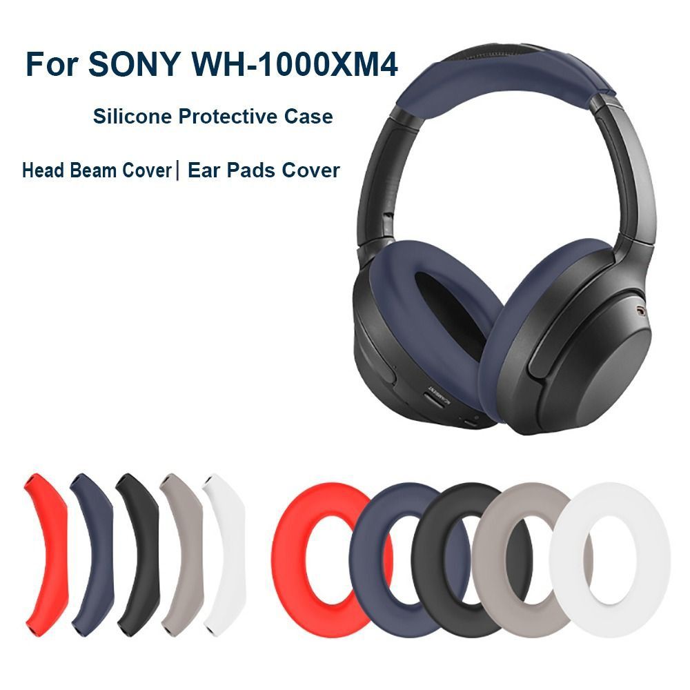 Sony Headphone Wh-1000Xm4 - 헤드셋 액세서리 헤드폰 이어패드 커버 충격