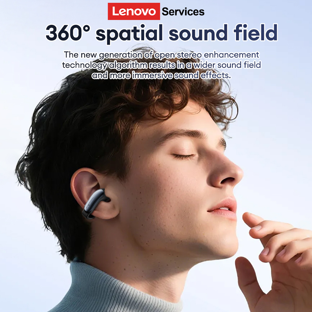레노버 LES-108 골전도 TWS 이어 클립 이어폰  - Noise Cancelling Headphone 리뷰 및 가격
