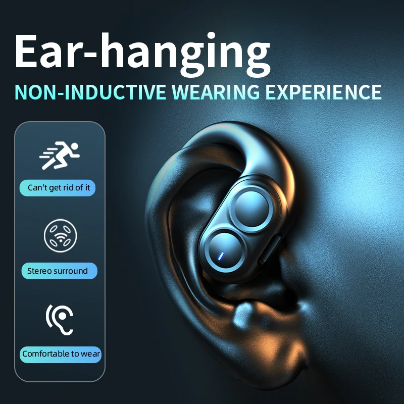 무선 블루투스 헤드폰 풀 오픈 헤드셋 공기 전도 이어훅 - Sports Earphone Hook 리뷰 및 가격