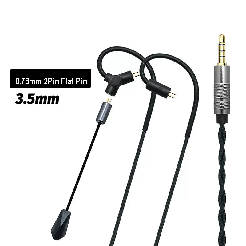 0.78 QDC MMCX 게이밍 이어폰 케이블 3.5m - Usb C Earphone 리뷰 및 가격